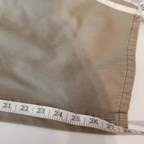 Op Vintage Twill Pull On Pants Women's large Drawstring Green Khaki - Picture 6 of 10